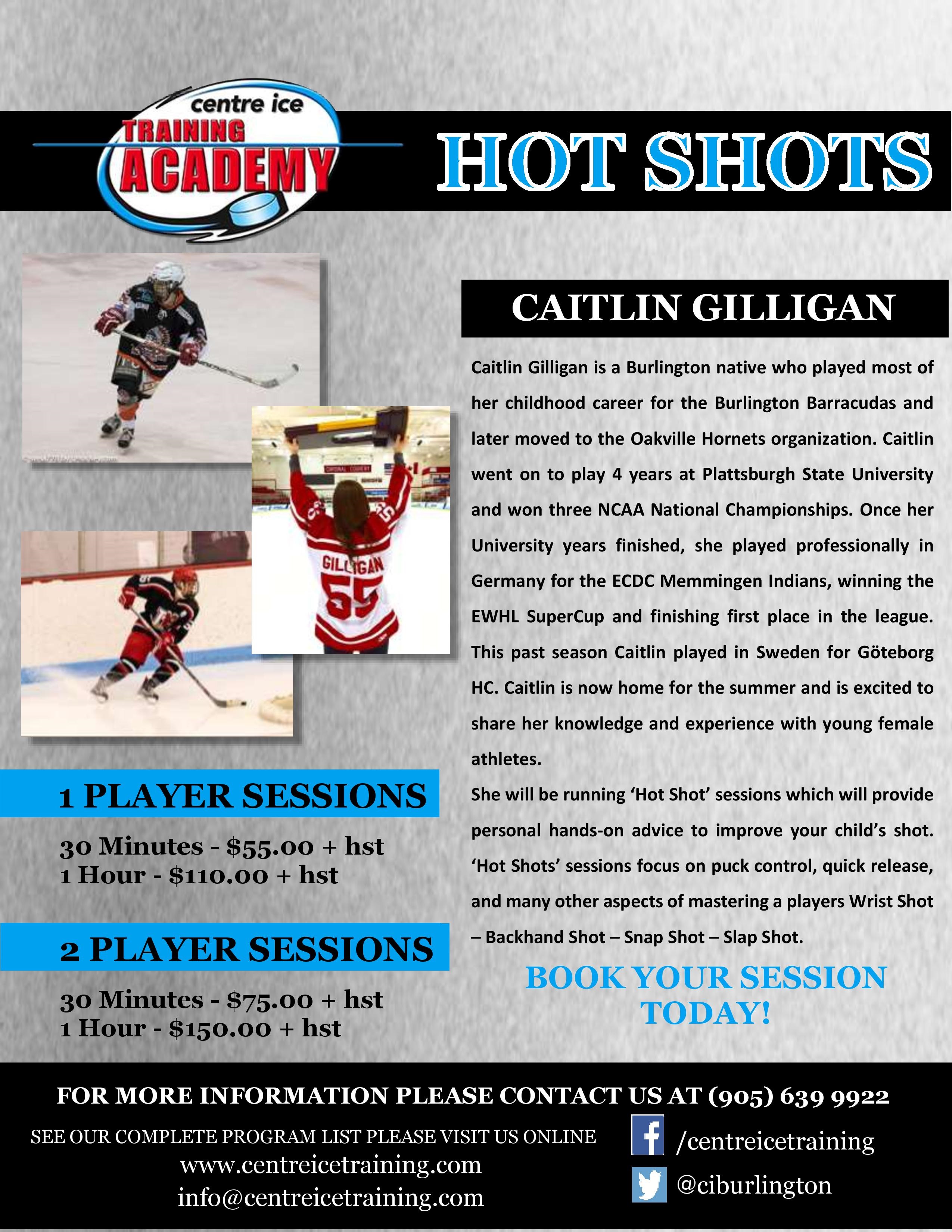 Hot Shots - Caitlin Gilligan - Updated